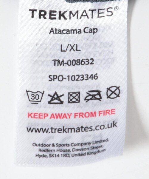 EKAL(エカル)の「TREK MATES ATACAMA CAP(キャップ・メンズ・LT NAVY/THUNDER・L/XL)」の14枚目の写真