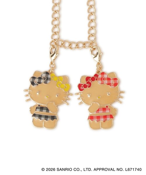 VIS(ビス)の「【HELLO KITTY×VIS】日焼けデザイン ハローキティアソートエポチャーム(チャーム・レディース・ベージュ/ベージュ系・F)」の10枚目の写真