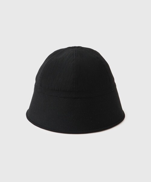 ADAM ET ROPE'（アダムエロペ）の「【THOUSANDS/サウザンズ】RUCKED SAILOR HAT（ハット・メンズ・ブラック/ホワイト/カーキ・L）」の2枚目の写真