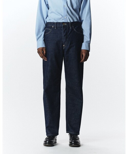 ADAM ET ROPE'（アダムエロペ）の「《別注》【Lee×MARKAWARE/リー×マーカウェア】EX 101 SP DENIM PANTS（デニムパンツ・メンズ・ネイビー・L/M/S/XL）」の9枚目の写真