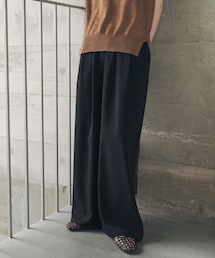 URBAN RESEARCH DOORS | 『仁村紗和さん着用』『3サイズ展開』『UR TECH』完声/涼ギャザーワイドパンツ(その他パンツ)