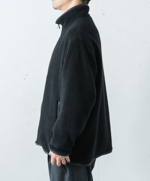 URBAN RESEARCH（アーバンリサーチ）の「PORTER CLASSIC　JK W.LTR PP-ENTRF（テーラードジャケット・メンズ・BLACK・2/3）」の6枚目の写真