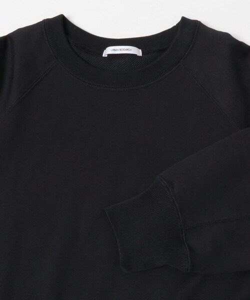 URBAN RESEARCH（アーバンリサーチ）の「スーピマコットンラグランスウェット（スウェット・レディース・CHERRY RED/NAVY/BLACK・Free）」の17枚目の写真