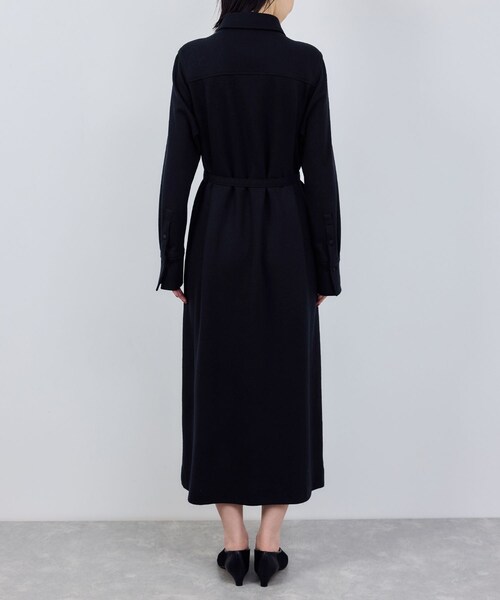 ROPE'（ロペ）の「ウールジャージーワンピース/イージーケア（ワンピース・レディース・ネイビー・F）」の17枚目の写真