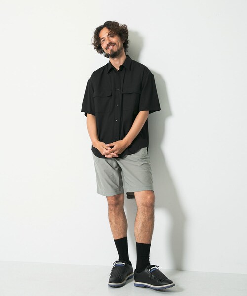 URBAN RESEARCH Sonny Label（アーバンリサーチサニーレーベル）の「OOPSノビイルダブルポケットシャツ（シャツ/ブラウス・メンズ・NAVY/BLACK/BEIGE・M/L/XL）」の13枚目の写真