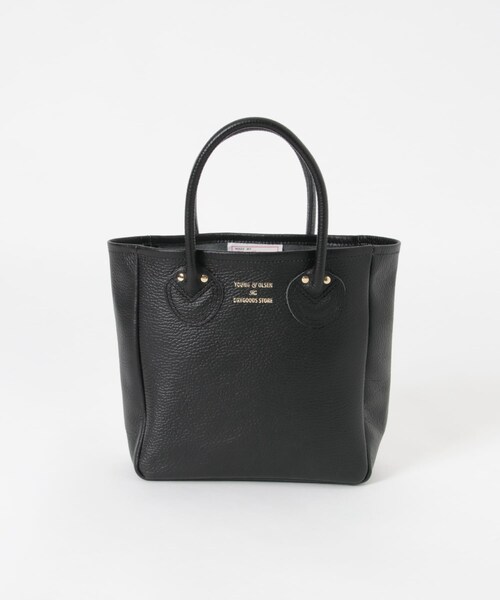 URBAN RESEARCH（アーバンリサーチ）の「YOUNG&OLSEN　EMBOSSED LEATHER TOTE S（トートバッグ・メンズ・ORANGE/BLACK/BROWN・FREE）」の5枚目の写真