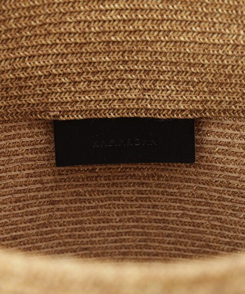 ADAM ET ROPE'（アダムエロペ）の「【J'aDoRe・一部店舗限定】【KAMARO'AN（カマロアン）】Gourd Bucket Bag（かごバッグ・レディース・キナリ・F）」の13枚目の写真