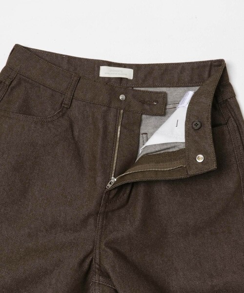 URBAN RESEARCH（アーバンリサーチ）の「AMOMENTO　COLOR INDIGO DENIM（デニムパンツ・レディース・BROWN・0/1）」の4枚目の写真