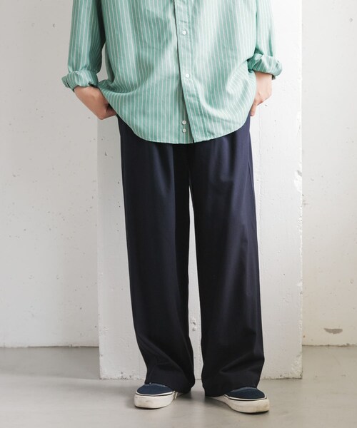 URBAN RESEARCH DOORS（アーバンリサーチドアーズ）の「FORK&SPOON　TRイージートラウザー（その他パンツ・メンズ・CHARCOAL/NAVY・4/5）」の18枚目の写真