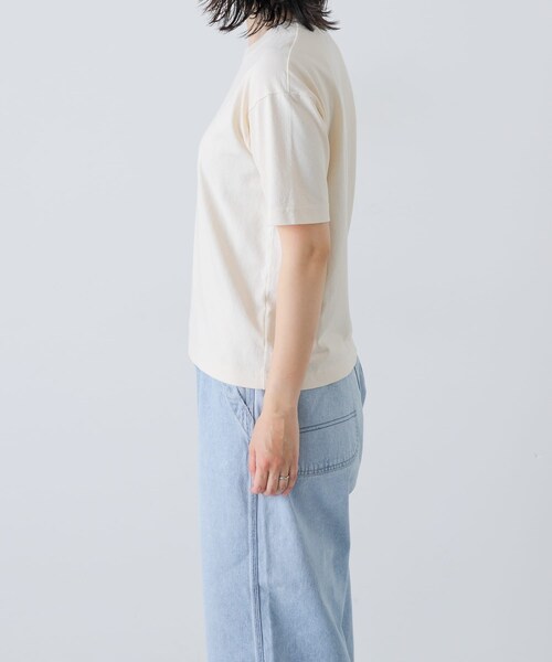 かぐれ（カグレ）の「MEYAME　BLANK TEE (II)（Tシャツ/カットソー・レディース・CREAM/WHITE/BLACK・Free）」の13枚目の写真
