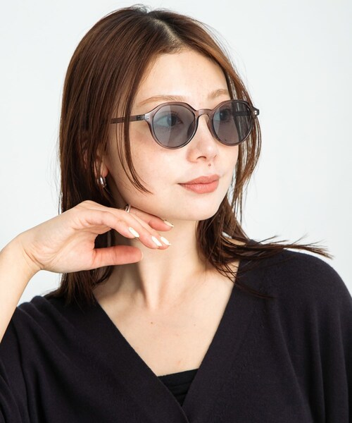 URBAN RESEARCH Sonny Label（アーバンリサーチサニーレーベル）の「FEEL LIFE クリアカラーサングラス（メガネ・レディース・グレー/ブラック/ブラウン・one）」の11枚目の写真