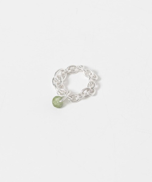 URBAN RESEARCH DOORS(アーバンリサーチドアーズ)の「天然石チェーンリング SILVER925(リング・レディース・MOONSTONE/PERIDOT/CITRINE・-)」の13枚目の写真