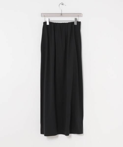 URBAN RESEARCH（アーバンリサーチ）の「AMOMENTO　JERSEY MAXI LONG SKIRT（スカート・レディース・CHARCOAL/IVORY・0/1）」の9枚目の写真