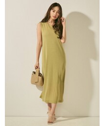 dazzlin | シアーニットロングワンピース(ワンピース)