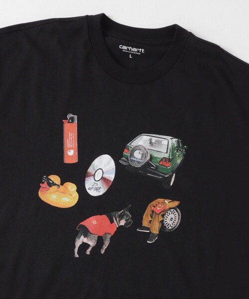 URBAN RESEARCH Sonny Label（アーバンリサーチサニーレーベル）の「carhartt　JACOB ROCHESTER T-SHIRTS（Tシャツ/カットソー・メンズ・White/Black・M/L）」の8枚目の写真
