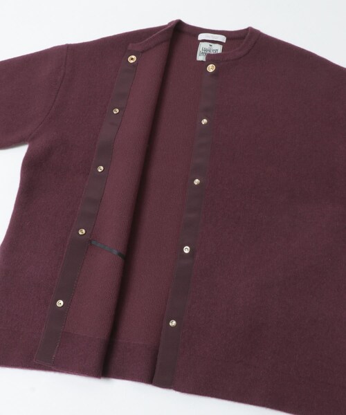 URBAN RESEARCH ROSSO（アーバンリサーチロッソ）の「F by ROSSO　ハミルトン接結ニットコート（テーラードジャケット・レディース・L/GREIGE/GRAY/D/CHERRY・Free）」の13枚目の写真