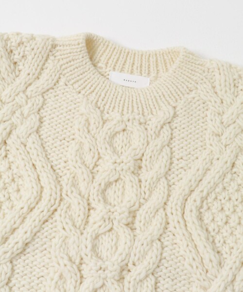 かぐれ（カグレ）の「ペルーアランニットベスト（ニット/セーター・レディース・IVORY/GRAY・FREE）」の10枚目の写真