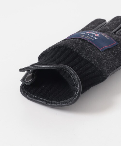 URBAN RESEARCH DOORS(アーバンリサーチドアーズ)の「MOONツイードレザーグローブ(ベルト・メンズ・CHARCOAL/NAVY/BEIGE/BROWN・-)」の9枚目の写真