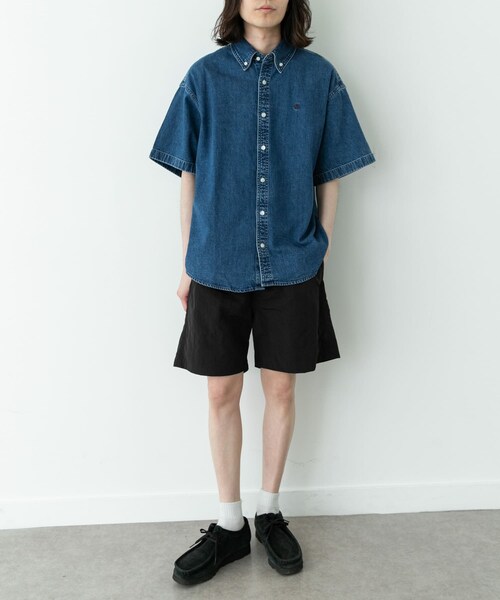URBAN RESEARCH Sonny Label（アーバンリサーチサニーレーベル）の「ナイロンイージーバギーショートパンツ（その他パンツ・メンズ・ブラック/グレー/ネイビー・M/L）」の17枚目の写真