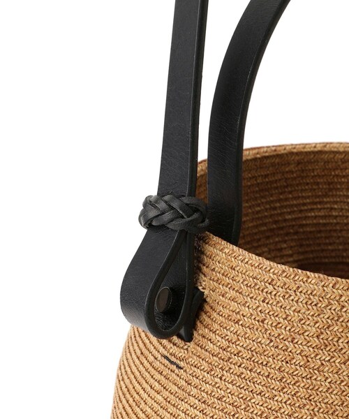 ADAM ET ROPE'（アダムエロペ）の「【KAMARO'AN（カマロアン）】Gourd Bucket Bag（ショルダーバッグ・レディース・ベージュ系・F）」の14枚目の写真