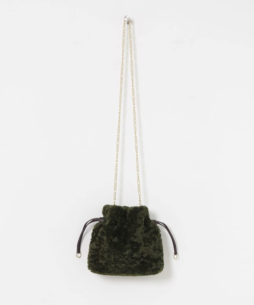 URBAN RESEARCH(アーバンリサーチ)の「ANABEL PURSE shoulder(ショルダーバッグ・レディース・SILVER/WHITE/D.KHAKI・-)」の2枚目の写真