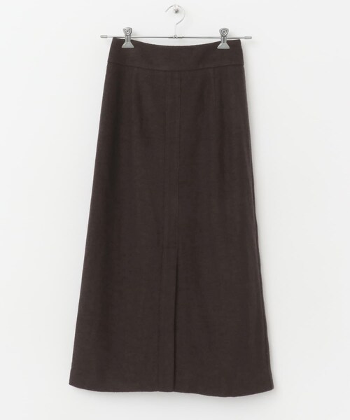 URBAN RESEARCH ROSSO（アーバンリサーチロッソ）の「ウール混ブークレストレートスカート（スカート・レディース・BLUE/CAMEL/CHARCOAL・36/38）」の12枚目の写真
