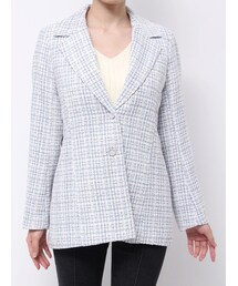 EATME | ツイードテーラードジャケット(テーラードジャケット)