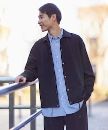 ITEMS URBANRESEARCH | 『セットアップ対応』ウォッシャブル×クールタッチ TRコーチジャケット(ブルゾン)