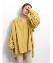 Ungrid | スリーブタックボリュームブラウス(シャツ/ブラウス)