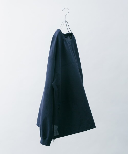 EKAL(エカル)の「『吸水速乾/通気性/軽量』DOT AIR LONG-SLEEVE PULLOVER(Tシャツ/カットソー・メンズ・ネイビー/ブラック・M/L)」の18枚目の写真