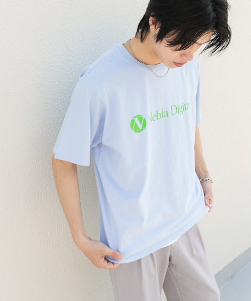 SENSE OF PLACE by URBAN RESEARCH(センスオブプレイスバイアーバンリサーチ)の「company logo short-sleeve t-shirts B(Tシャツ/カットソー・メンズ・WHITE/BLACK/L.BLUE・M/L)」の3枚目の写真