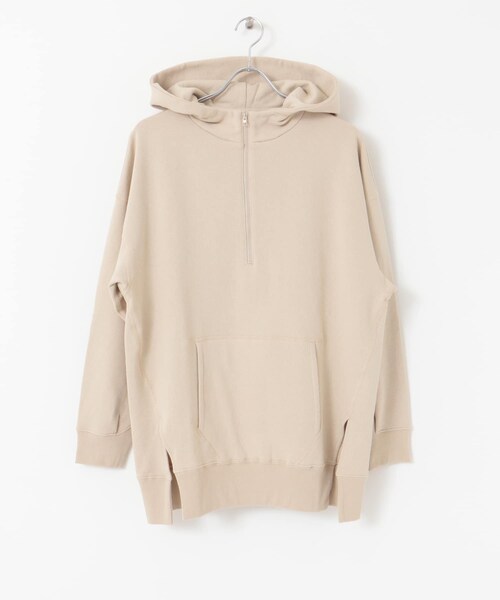 EKAL（エカル）の「EKAL　コハニングライトウエイトフーディー（パーカー・レディース・グレージュ/サーモン/チャコール・one）」の16枚目の写真