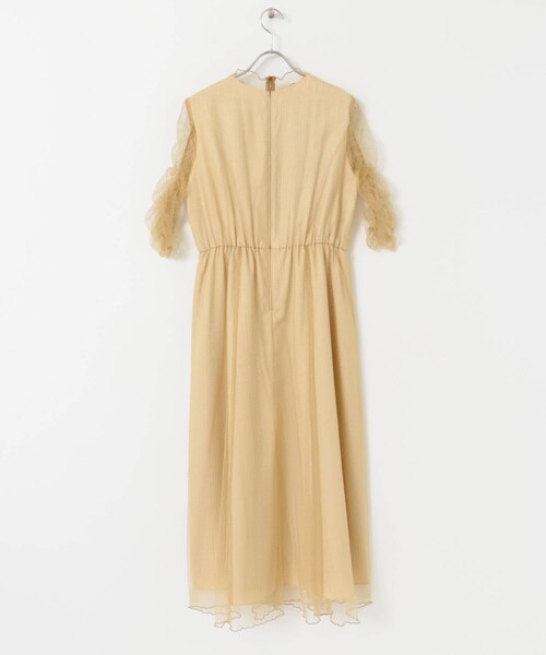 URBAN RESEARCH ROSSO（アーバンリサーチロッソ）の「kaene　シャイニーチュールドレス（ワンピース・レディース・gray/beige・38）」の17枚目の写真