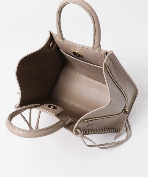 URBAN RESEARCH ROSSO（アーバンリサーチロッソ）の「サイドジップミニトート（ショルダーバッグ・レディース・GREIGE/BROWN/BLACK・-）」の16枚目の写真
