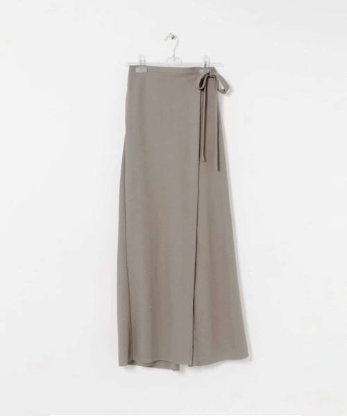 LAATO（ラート）の「wrap cut pants（その他パンツ・レディース・インク/ネズミ/ラクダ・FREE）」の12枚目の写真
