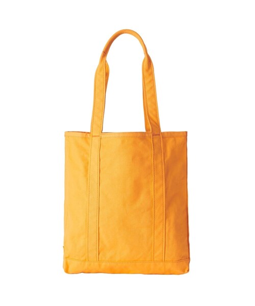 bonjour records(ボンジュールレコーズ)の「L.L.Bean/エル・エル・ビーン record tote bag for bonjor records exclusive(トートバッグ・レディース・チャコール/オレンジ・F)」の6枚目の写真