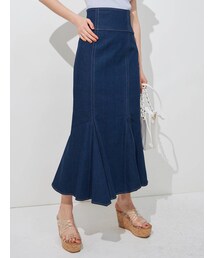 MERCURYDUO | ストレッチデニムマーメイドスカート(スカート)