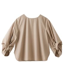 nissen | 小さいサイズ　袖ボリュームブラウス　低身長さん・小柄女性(シャツ/ブラウス)