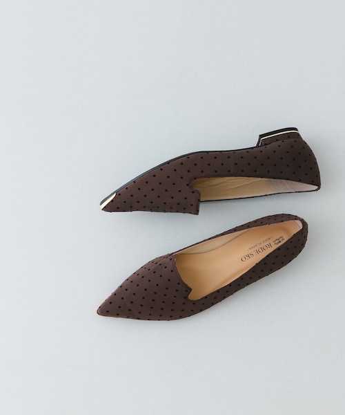 RODE SKO（ロデスコ）の「『MADE IN JAPAN』　トゥメタルローファー（ローファー・レディース・BLACK/S/BROWN/D/IVORY/P・36/37/38）」の3枚目の写真