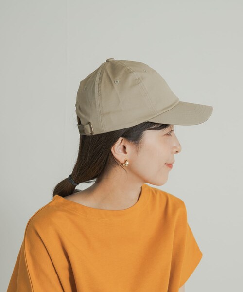 URBAN RESEARCH DOORS(アーバンリサーチドアーズ)の「ツイルキャップ(キャップ・レディース・BEIGE/ECRU/BLACK・one)」の10枚目の写真