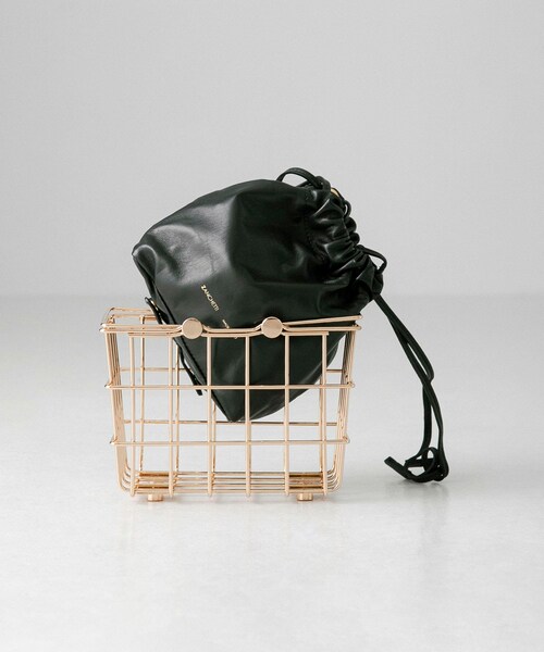 URBAN RESEARCH（アーバンリサーチ）の「zanchetti　MARKET BAG（かごバッグ・レディース・NERO・FREE）」の2枚目の写真