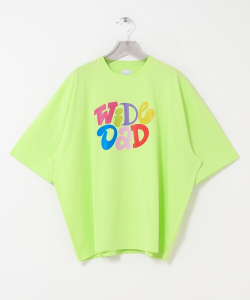 URBAN RESEARCH（アーバンリサーチ）の「Wide Dad　GRAPHIC T-SHIRTS WITH HATCH（Tシャツ/カットソー・メンズ・ASH GRAY/LIMEGREEN/NAVY・1/2）」の21枚目の写真
