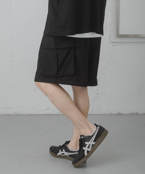 SENSE OF PLACE by URBAN RESEARCH(センスオブプレイスバイアーバンリサーチ)の「ワイドカーゴショートパンツ(その他パンツ・メンズ・IVORY/BLACK/CHARCOAL・M/L)」の17枚目の写真