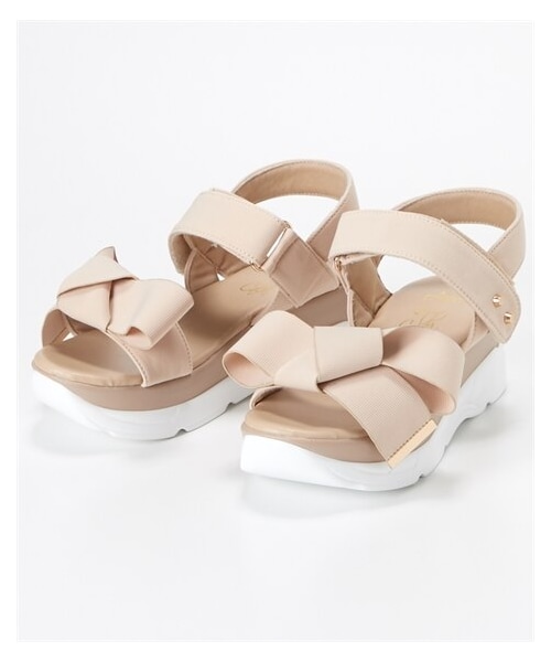 nissen（ニッセン）の「【ゆったり幅広】リボンモチーフスポーツサンダル（低反発中敷）（ワイズ４Ｅ）（サンダル・メンズ・黒/ベージュ/ストライプ/アイスグレー・M=23.0~23.5cm/4E/L=24.0~24.5cm/4E/LL=25.0~25.5cm/4E/3L=26.0~26.5cm/4E）」の15枚目の写真