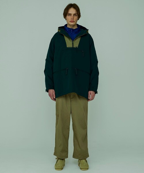 URBAN RESEARCH（アーバンリサーチ）の「DAIWA PIER39　TECH ANORAK PARKA（マウンテンパーカー・メンズ・GREEN/BLACK・M/L）」の3枚目の写真