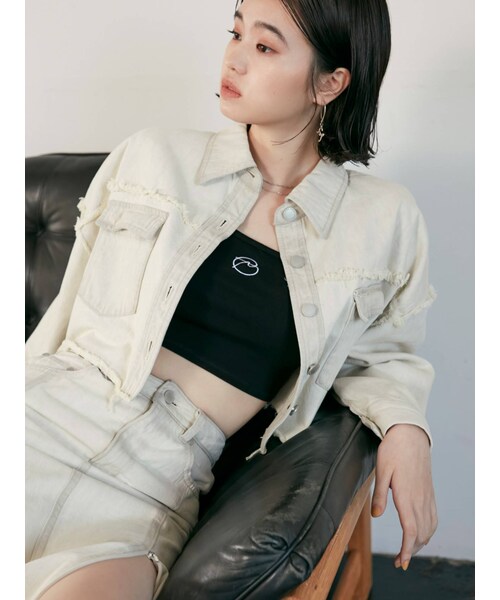 VEQUM SINGLE ￼OVER SIZE JACKET EMODA ベクム EMODA（エモダ）の「【VEQUM】SINGLE OVER SIZE JACKET