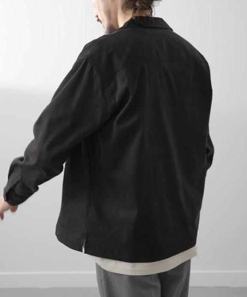 ITEMS URBANRESEARCH（アイテムズ アーバンリサーチ）の「FS Open Collar Shirts（シャツ/ブラウス・メンズ・BRN/BLK・M/L）」の18枚目の写真