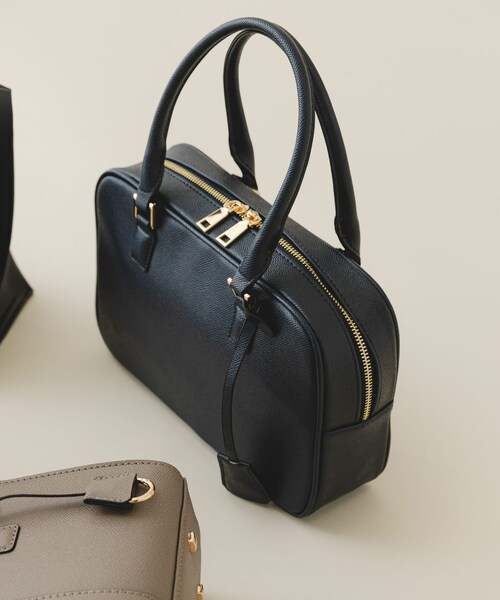 RODE SKO（ロデスコ）の「3セットチャームボストンバッグ（ボストンバッグ・レディース・BLACK/NAVY・One）」の12枚目の写真