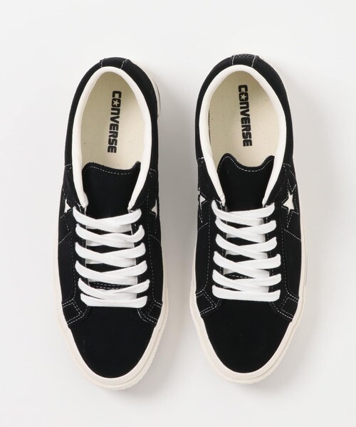 URBAN RESEARCH Sonny Label（アーバンリサーチサニーレーベル）の「Converse　ONE STAR SUEDE（スニーカー・メンズ・BLACK・26/27/28）」の4枚目の写真