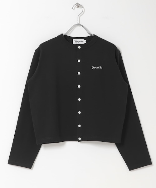 URBAN RESEARCH DOORS（アーバンリサーチドアーズ）の「GYMPHLEX　SHORT CREW NECK CARDIGAN（カーディガン/ボレロ・レディース・TOP GREY/RED/BLACK/SAX・14）」の6枚目の写真